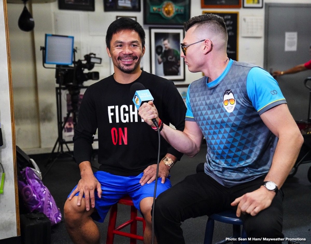 Pacquiao vs Thurman - Manny Pacquiao LA media quotes