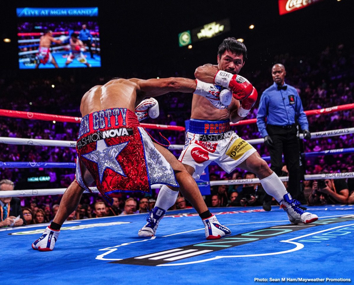 Bob Arum has backups for Crawford if Pacquiao fight fails to happen