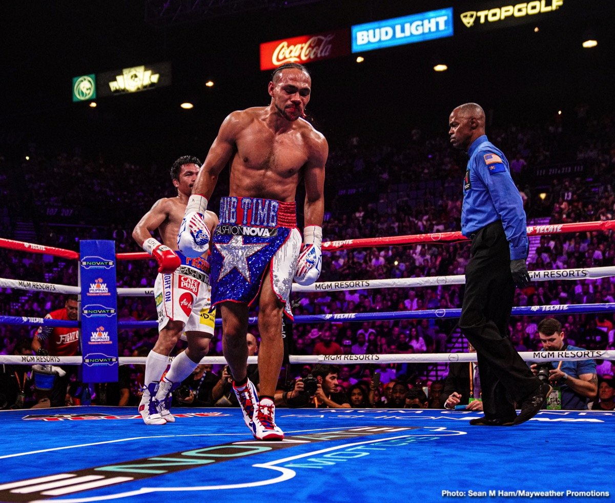 Manny Pacquiao ends Keith Thurman undefeated streak