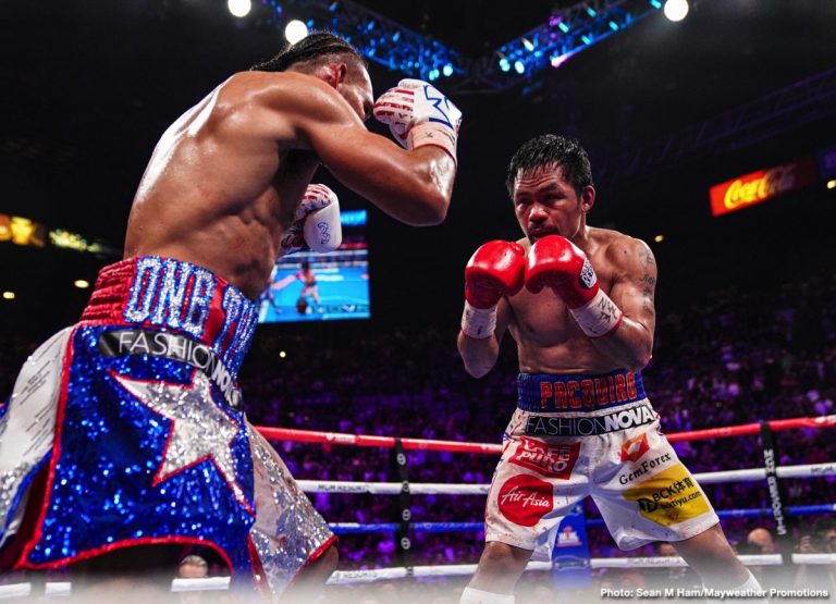 Manny Pacquiao Says He's Aiming To Have Two Fights Next Year