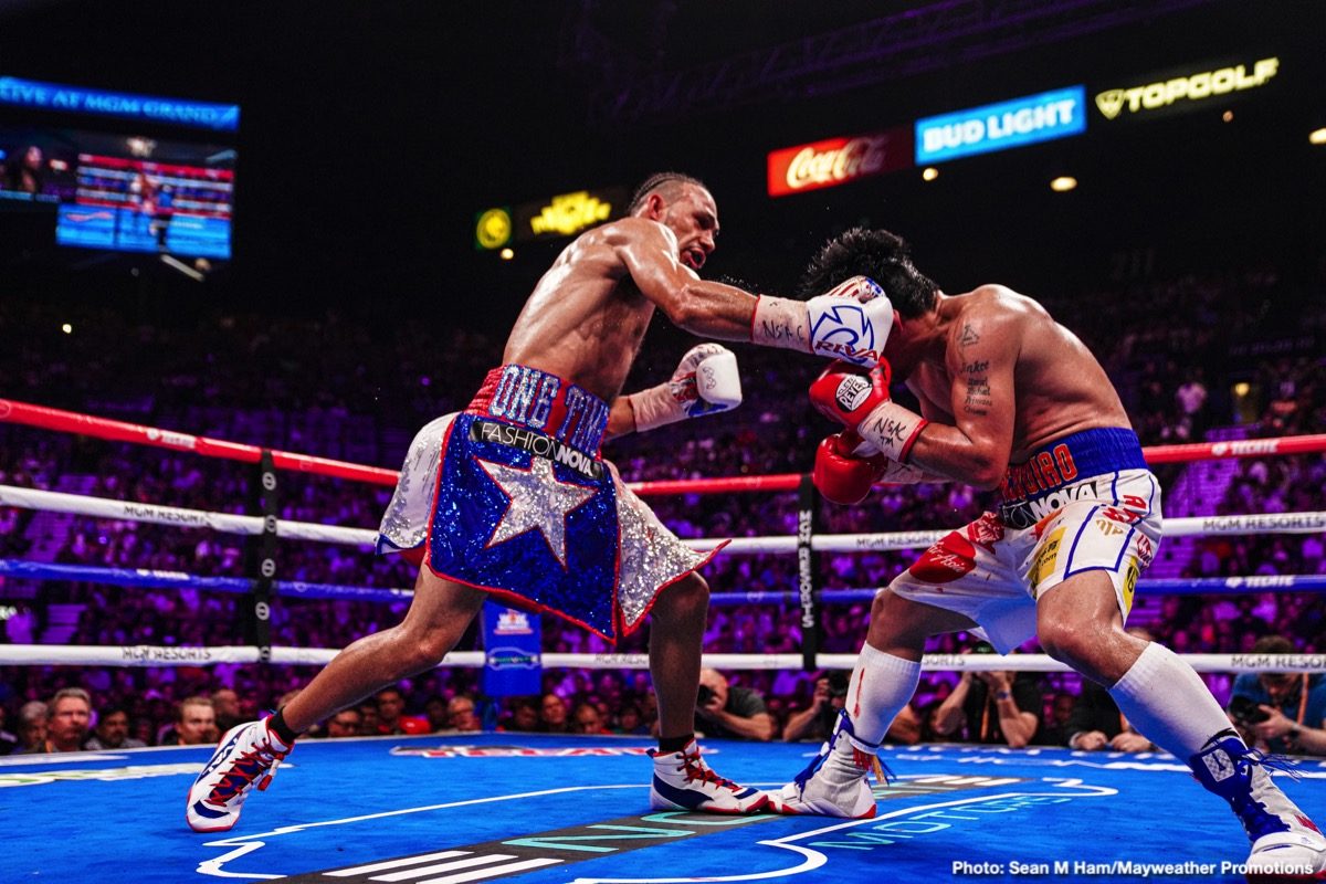 Thurman warns Pacquiao about Errol Spence