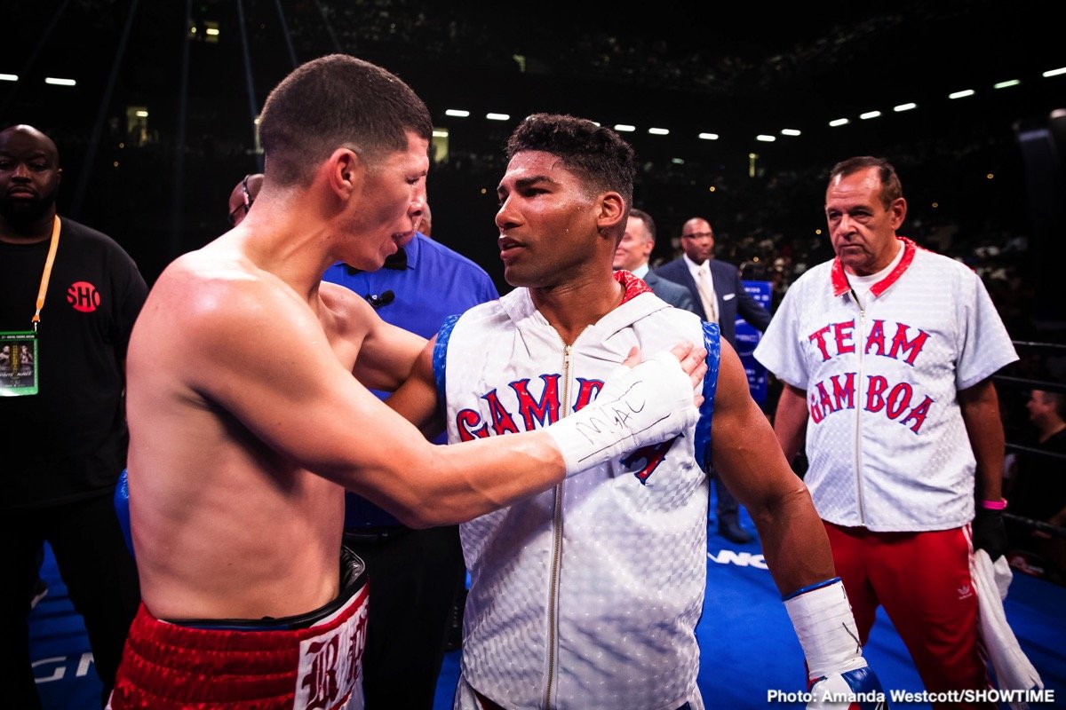 Yuriorkis Gamboa Shows With Impressive Stoppage Of Rocky Martinez That He Still Has Speed And Explosiveness – but can he beat Tank Davis?