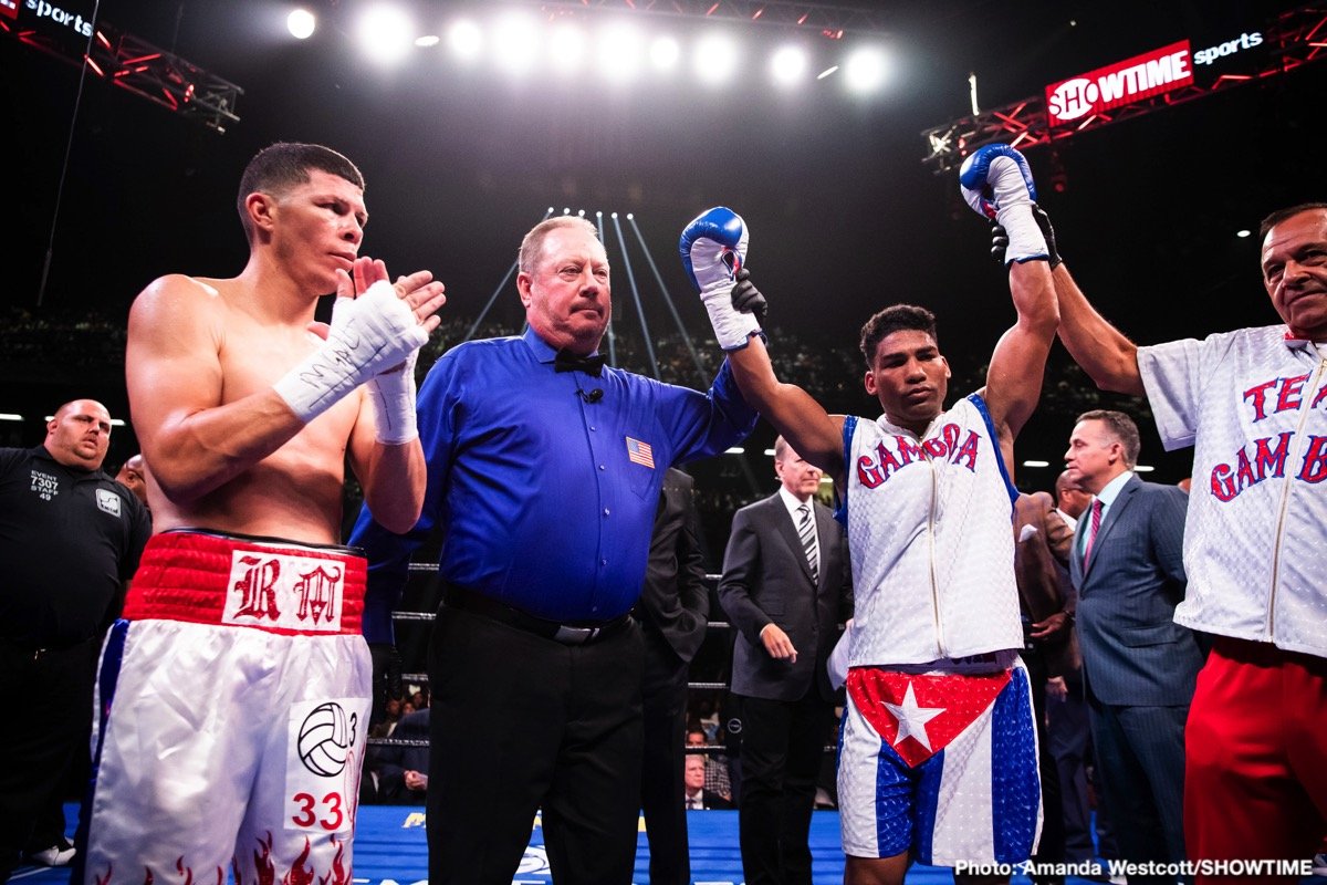 Yuriorkis Gamboa Shows With Impressive Stoppage Of Rocky Martinez That He Still Has Speed And Explosiveness – but can he beat Tank Davis?