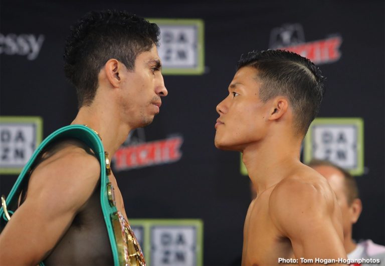 Rey Vargas vs Tomoki Kameda on DAZN: Weigh In Results, Photos