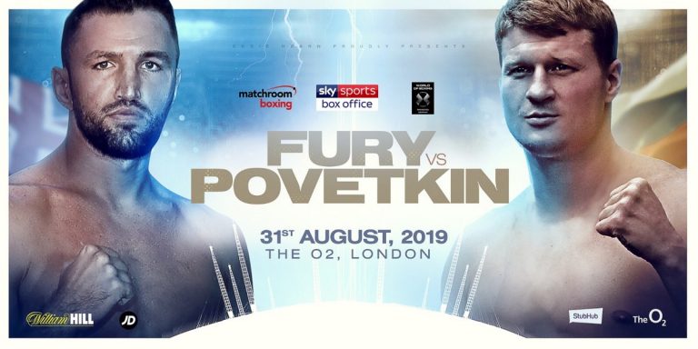 Alexander Povetkin, Hughie Fury To Be Tested By VADA Before And After Aug. 31st Fight