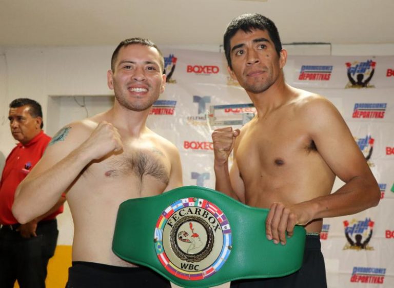 Saul Juarez vs. Ganigan Lopez Telemundo Weigh In Results