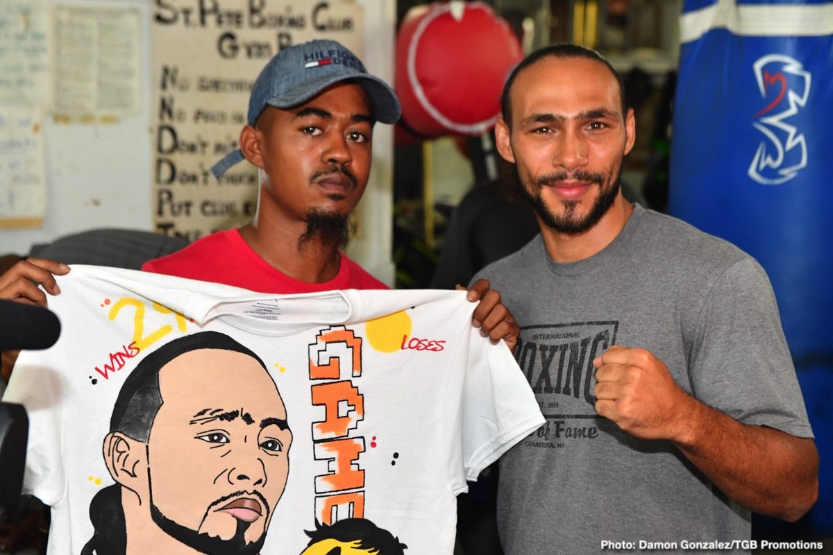 Boxing photo: John Molina jr., Keith Thurman, Luis Nery, Manny Pacquiao, Omar Figueroa Jr., Sergey Lipinets, Yordenis Ugas image Pacquiao vs Thurman: Keith Thurman quotes from Tampa
