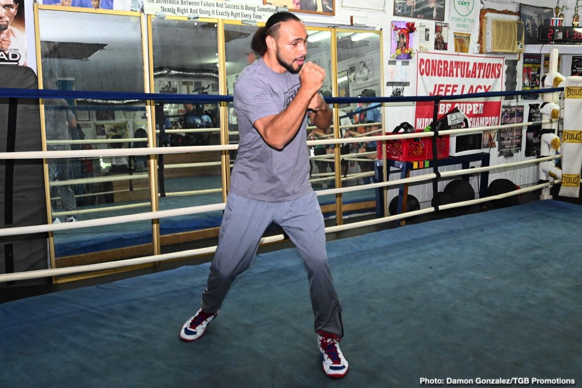 Boxing photo: John Molina jr., Keith Thurman, Luis Nery, Manny Pacquiao, Omar Figueroa Jr., Sergey Lipinets, Yordenis Ugas image Pacquiao vs Thurman: Keith Thurman quotes from Tampa