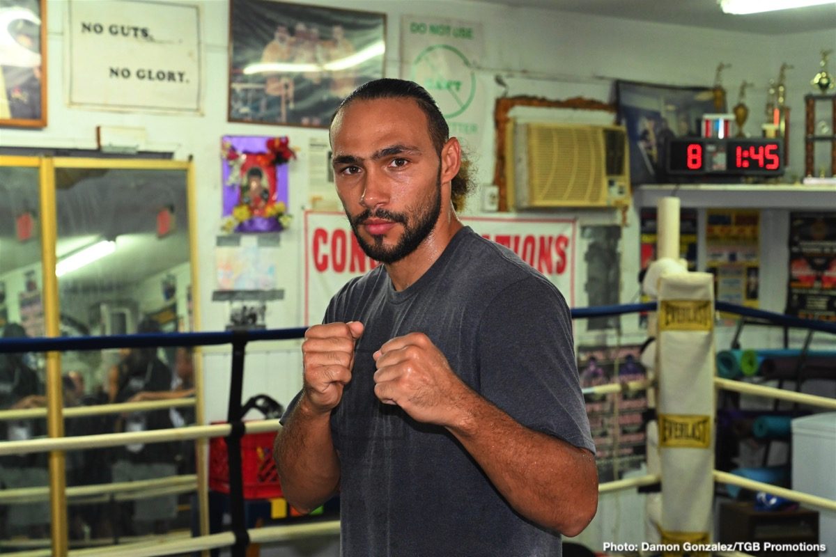 Boxing photo: John Molina jr., Keith Thurman, Luis Nery, Manny Pacquiao, Omar Figueroa Jr., Sergey Lipinets, Yordenis Ugas image Pacquiao vs Thurman: Keith Thurman quotes from Tampa
