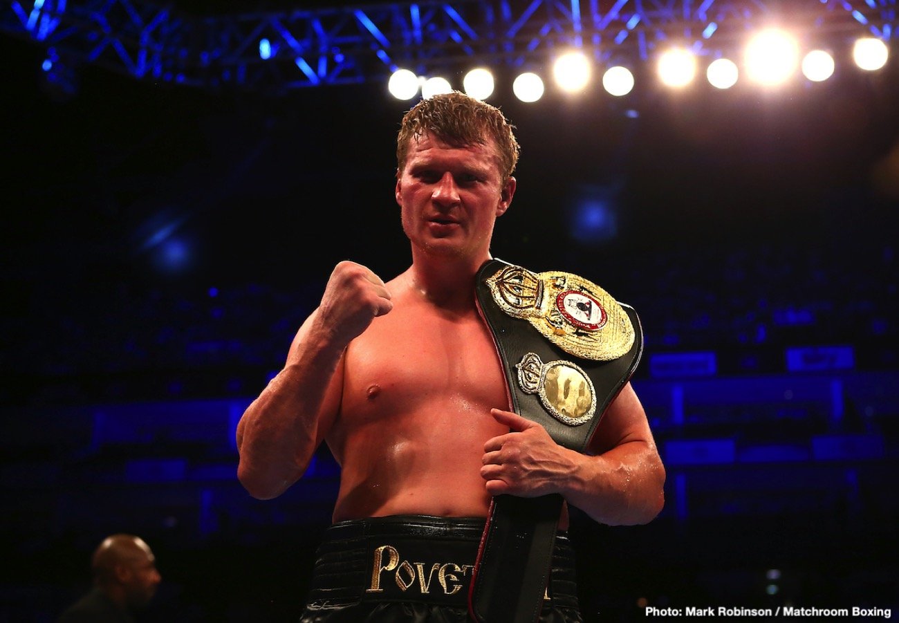 He's Beaten Hughie Fury, Now Alexander Povetkin Wants Tyson Fury