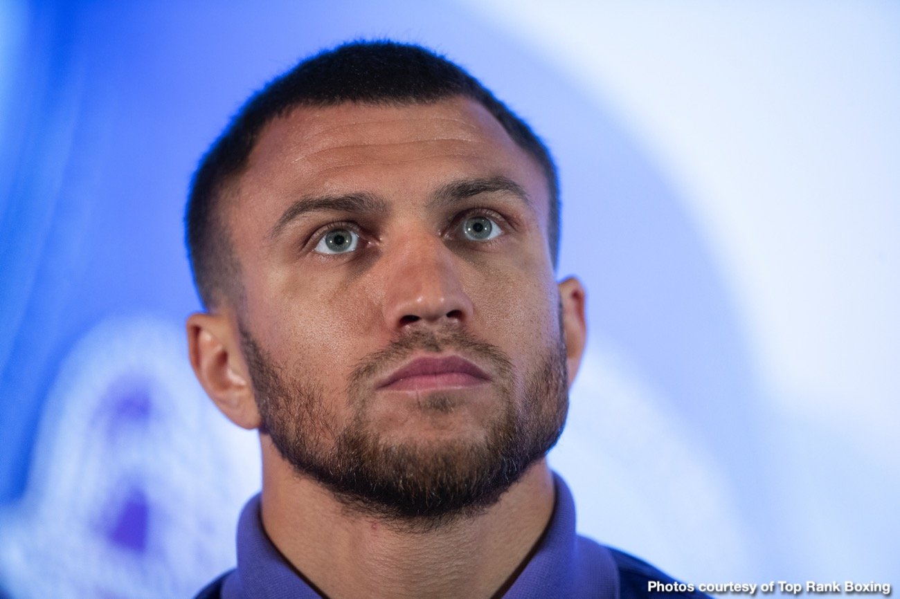 Vasyl Lomachenko - Teofimo Lopez Now Targeted For October 3