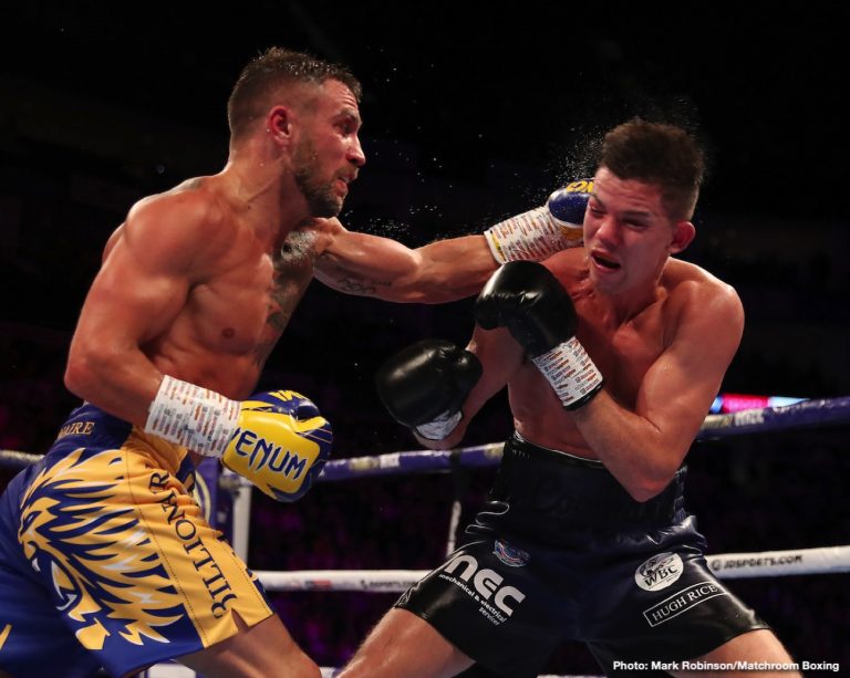 Luke Campbell says he put a "dent" in Lomachenko, making him easy prey for Teofimo to beat