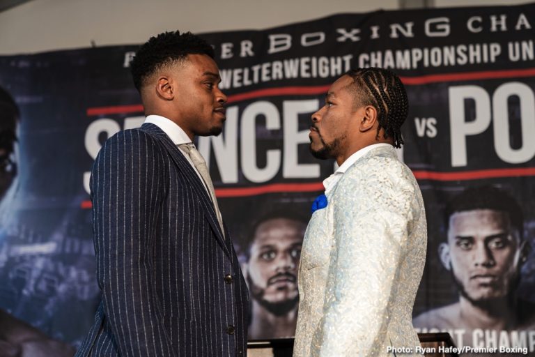 Errol Spence and Shawn Porter discuss September 28 fight