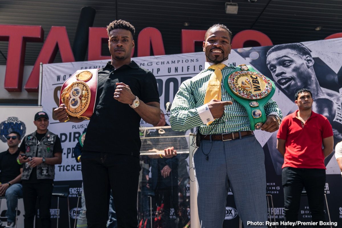 Errol Spence vs. Shawn Porter Los Angeles press conference quotes