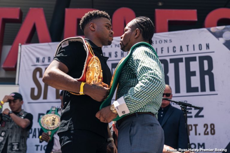 Errol Spence Jr. vs. Shawn Porter Predictions