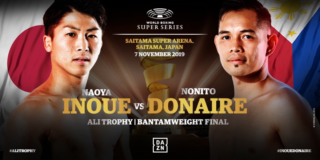 Naoya Inoue vs Nonito Donaire LIVE on DAZN at 5 am ET