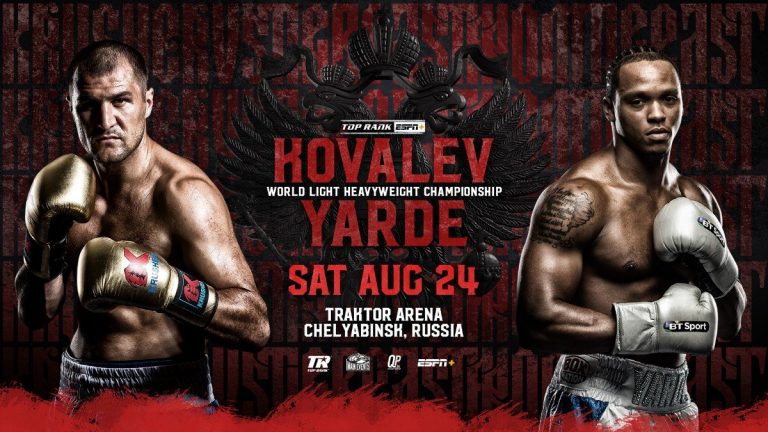 Sergey Kovalev vs. Anthony Yarde this Saturday LIVE on ESPN+ & BT Sport