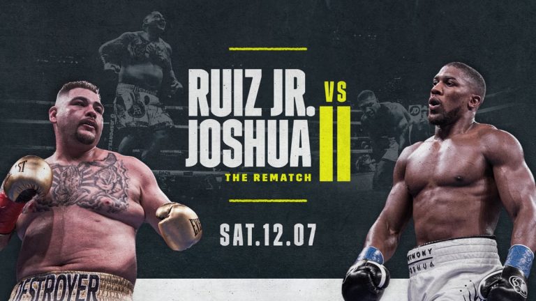 Ruiz vs Joshua II Official - Bodybuilder No Longer! AJ Shows News Slimline Physique – But Is He Leaner AND Meaner?