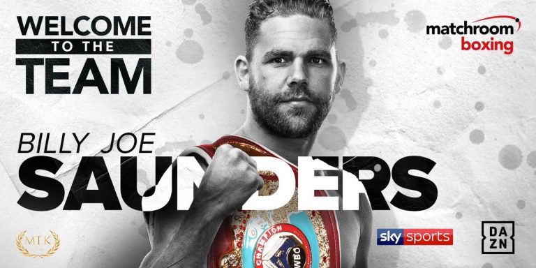Matchroom Boxing Sign Up BJ Saunders