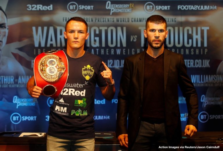 Josh Warrington: “I Would Give Shakur Stevenson 12 Rounds Of Hell!”