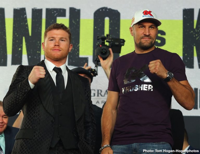 Canelo Alvarez early favorite against Sergey Kovalev