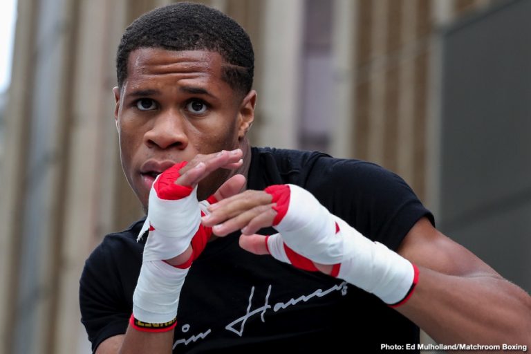 Haney vs Gamboa: Devin Haney training camp quotes