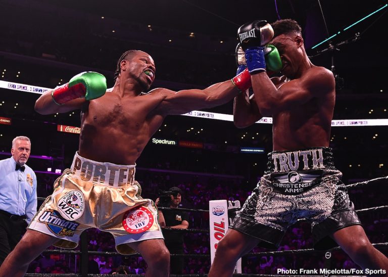 Live updates: Spence defeats Porter