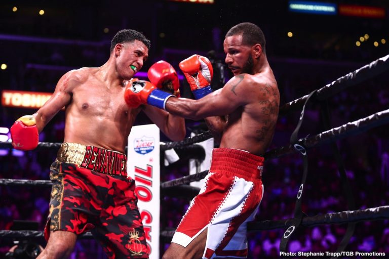 RESULTS: David Benavidez Beats Dirrell, Josesito Lopez Stops Molina