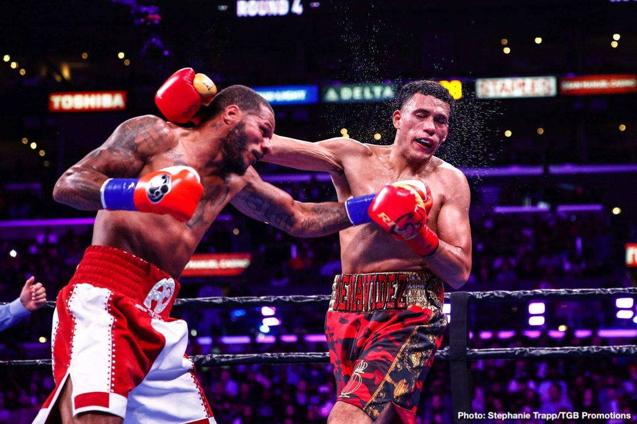 David Benavídez defends against Roamer Alexis Angulo on Aug.15 on Showtime