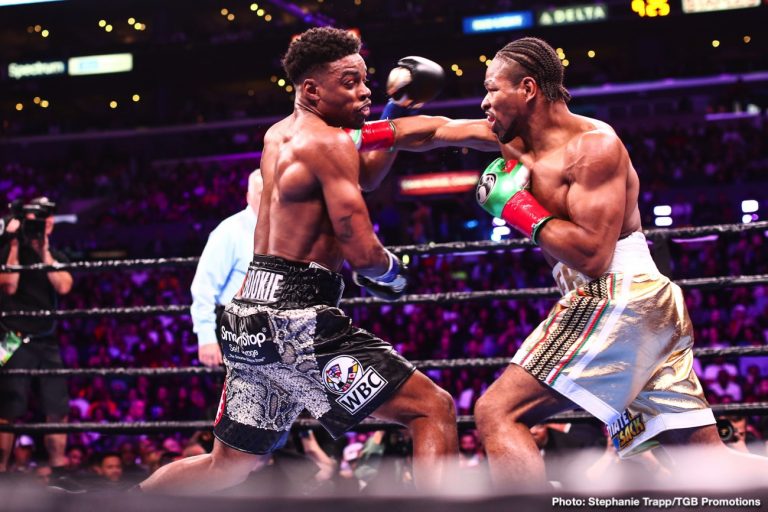 Errol Spence and Shawn Porter: they have to do it again, right!