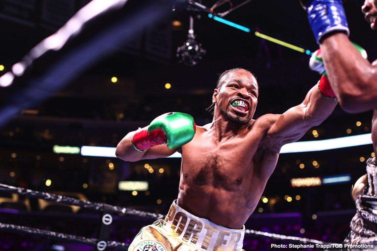 Shawn Porter ready to fight WITHOUT fans on Pay-Per-View