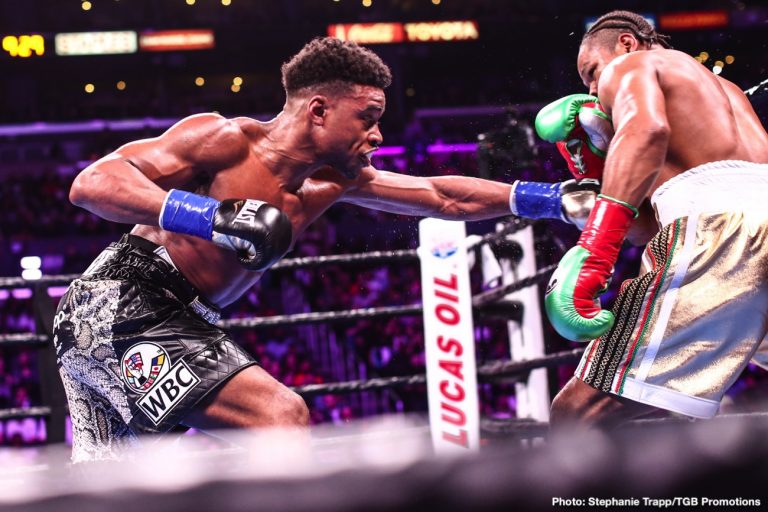 RESULTS: Errol Spence Jr. Outpoints Shawn Porter In Epic Action Fight