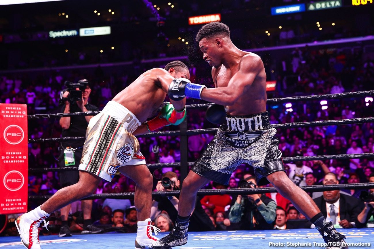 Errol Spence predicts Danny Garcia will be a dogfight for him