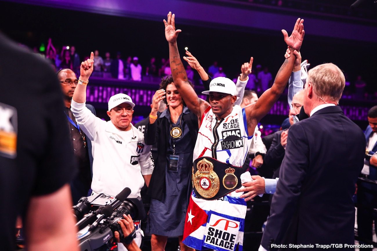 RESULTS: Erislandy Lara obliterates Ramon Alvarez, Fundora - Clark draw