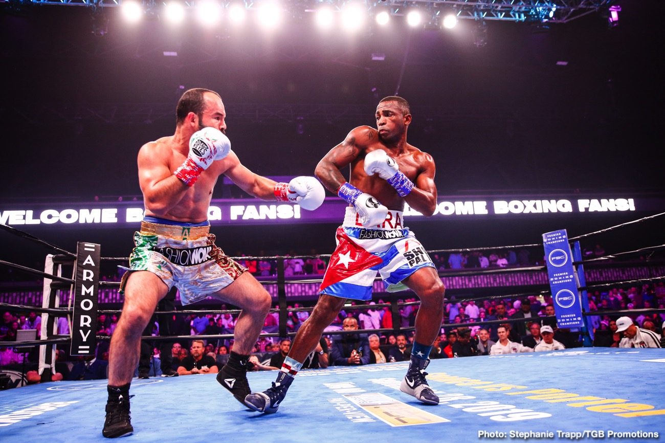 Erislandy Lara Dominates Cuban themed night at the Armory