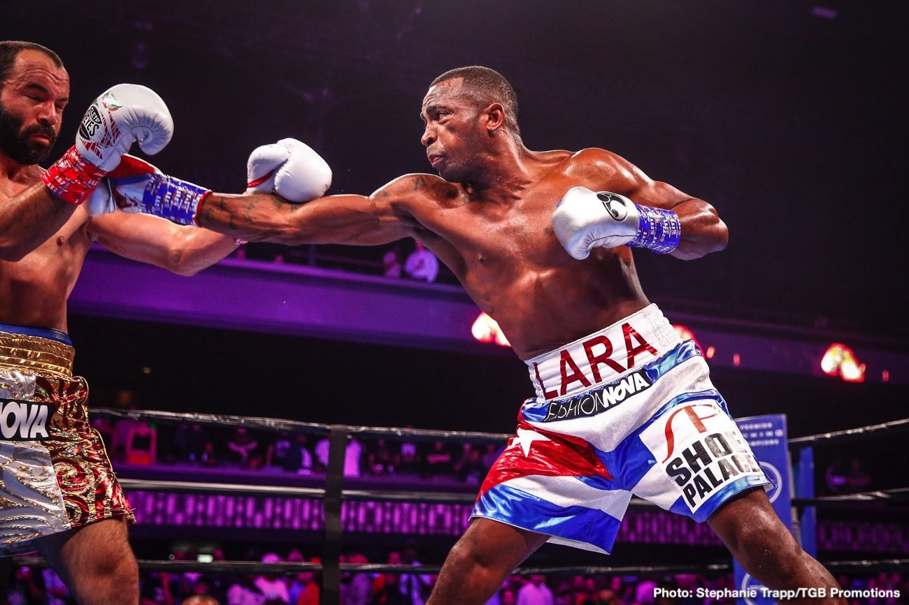 Erislandy Lara Dominates Cuban themed night at the Armory
