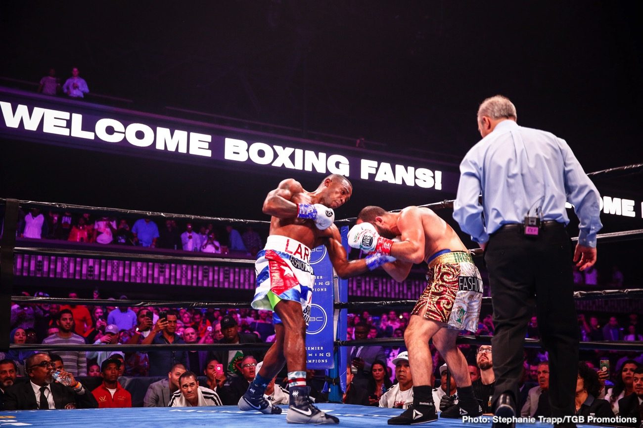 Erislandy Lara Dominates Cuban themed night at the Armory