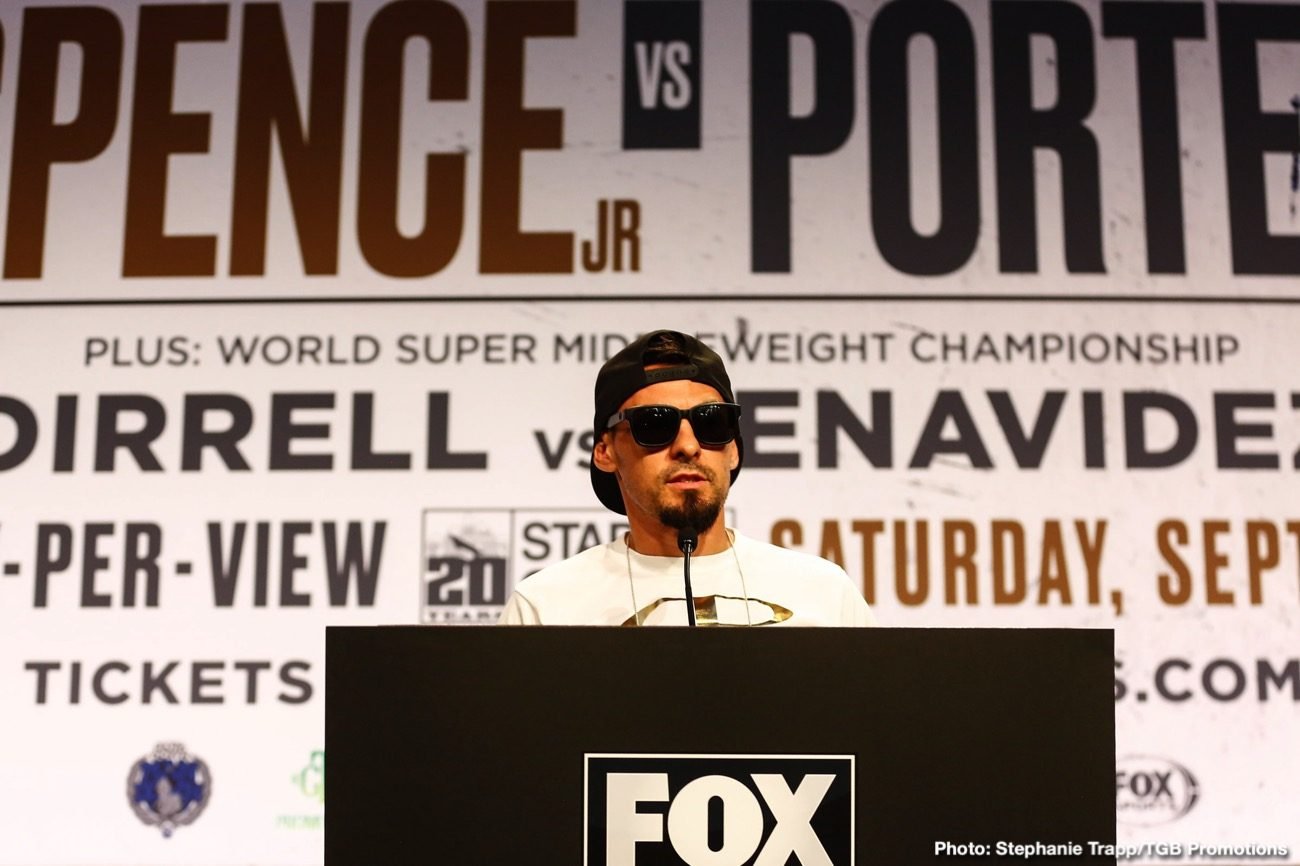 Spence-Porter undercard final press conference quotes