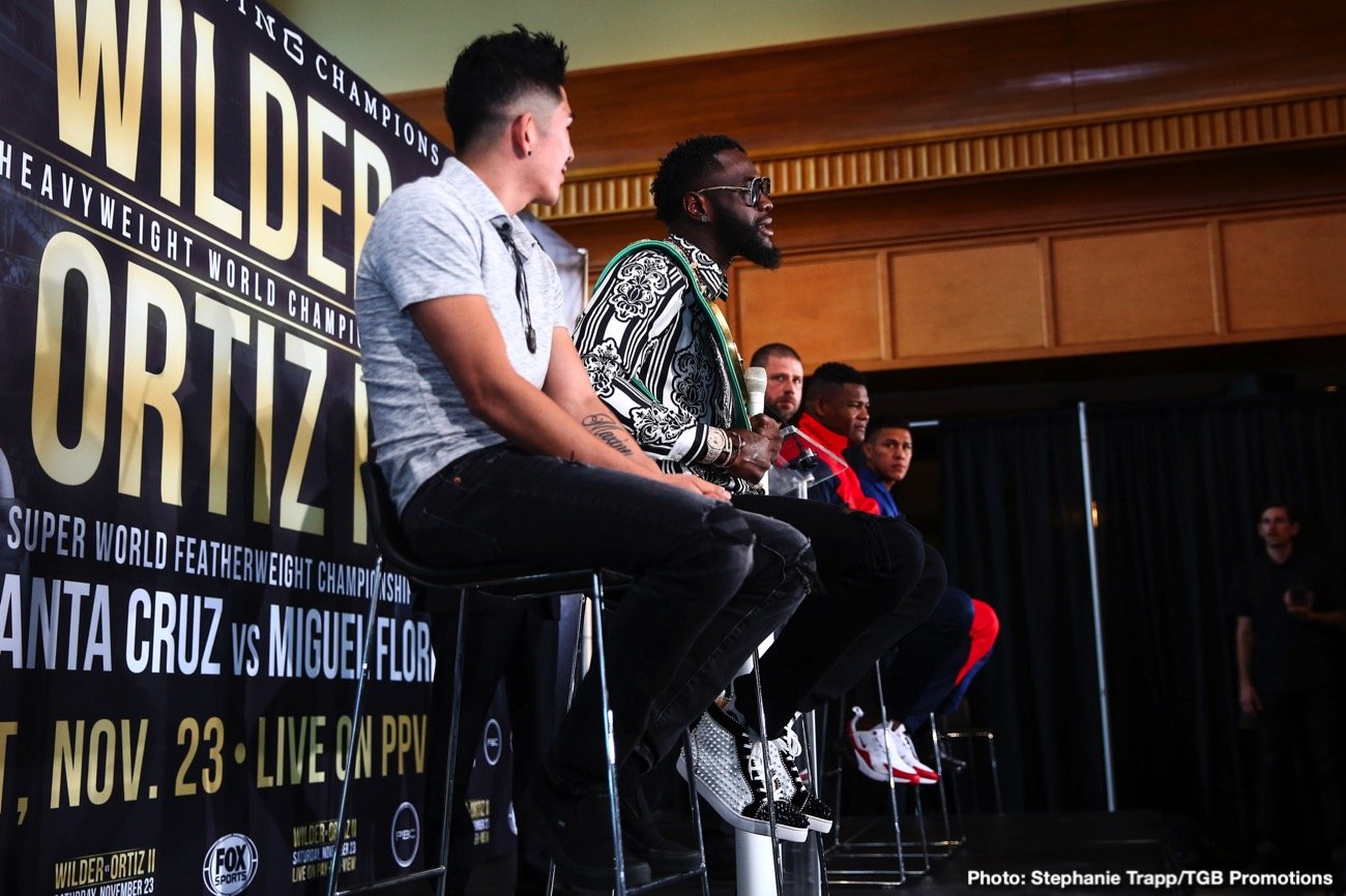 Wilder vs. Ortiz 2 on Fox Sports programming lineup — Boxing News