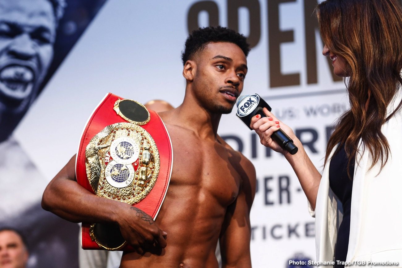 Errol Spence faces Danny Garcia on November 21 on Fox PPV