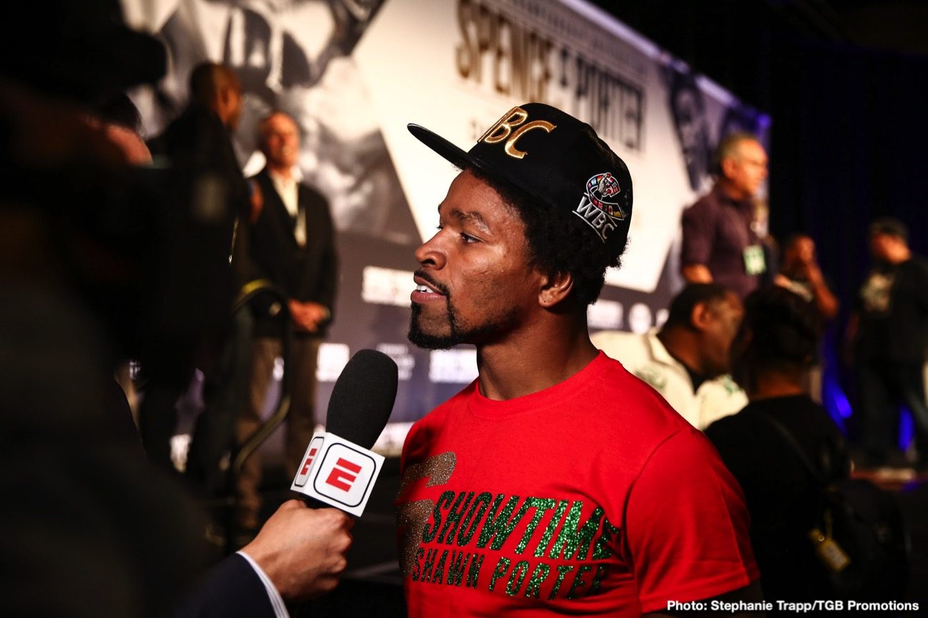 Shawn Porter ready to fight WITHOUT fans on Pay-Per-View