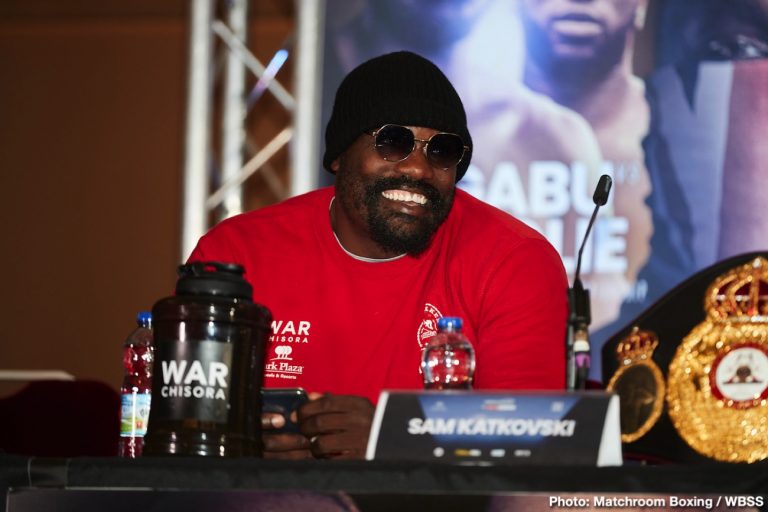 Dereck Chisora: Joseph Parker is going to run