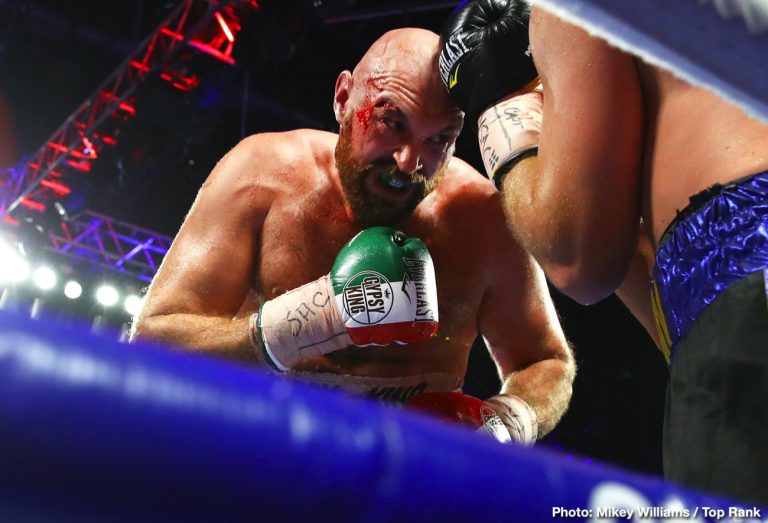 RESULTS: Tyson Fury Defeats Wallin In War; Navarrete KO's Elorde in 4