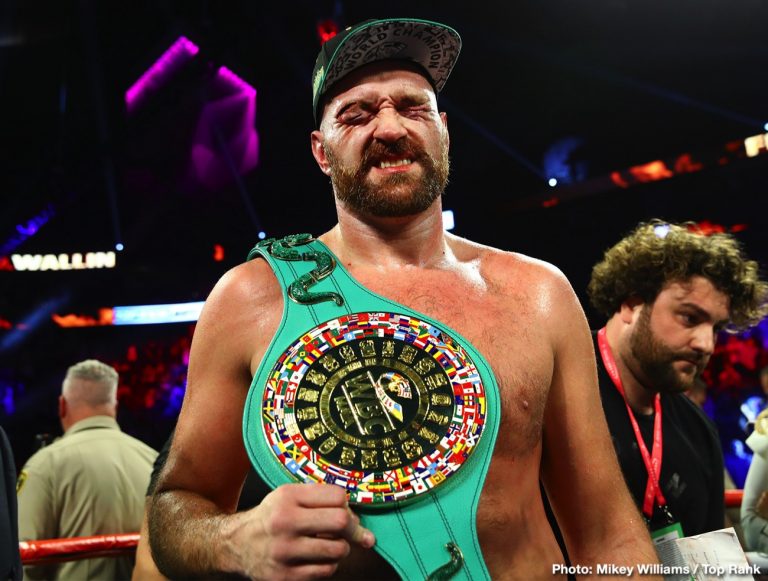 Has Tyson Fury “Lost The Heart;” Is He Considering “Packing Up Boxing?” Hearn Thinks So