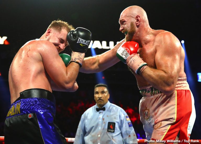 Live Updates: Tyson Fury defeats Otto Wallin - Navarrete stops Elorde