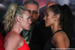 Boxing: Devin Haney vs Zaur Abdullaev Weigh-In Amanda Serrano, Devin Haney, Heather Hardy, Michael Hunter, Murodjon Akhmadaliev, Sergey Kuzmin, Zaur Abdullaev - https://www.youtube.com/watch?v=Efpy7Paso3s