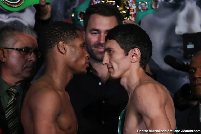 Devin Haney - Zaur Abdullaev DAZN Weights & Photos