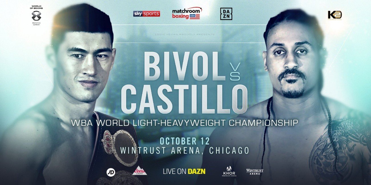 Dmitry Bivol faces Lenin Castillo LIVE on DAZN on Oct.12 in Chicago