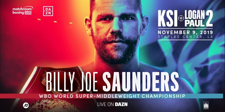 Billy Joe Saunders back in action on November 9, live on DAZN