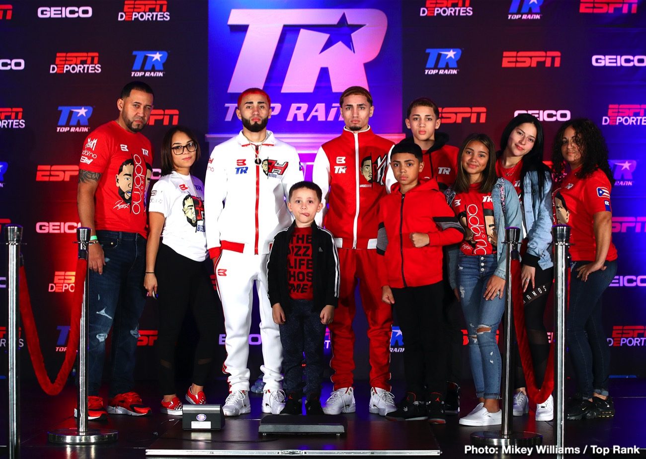 Boxing photo: Artur Beterbiev, Luis Collazo, Oleksandr Gvozdyk, Top Rank Boxing image Oleksandr Gvozdyk and Artur Beterbiev make weight